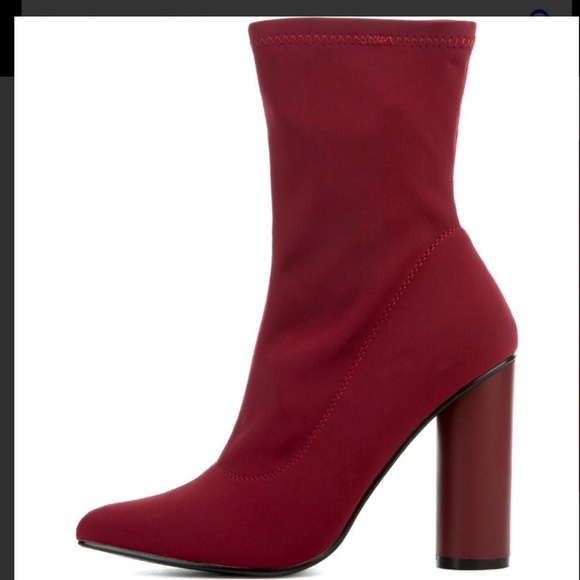 SALEWOMEN'S MID CALF HIGH HEEL BOOT - Picture 5 of 5